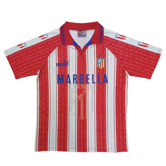 Camiseta Retro Atlético de Madrid 1995/96 1ª equipación