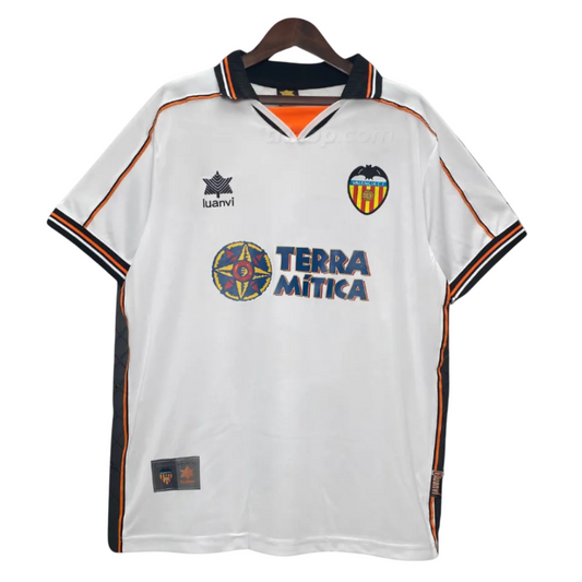 Camiseta Retro Valencia FC 1999/00 1ª Equipación