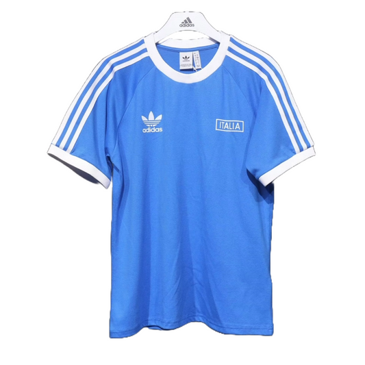Camiseta de algodón Italia azul