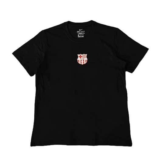 Camiseta de algodón FC Barcelona Més que un club negra