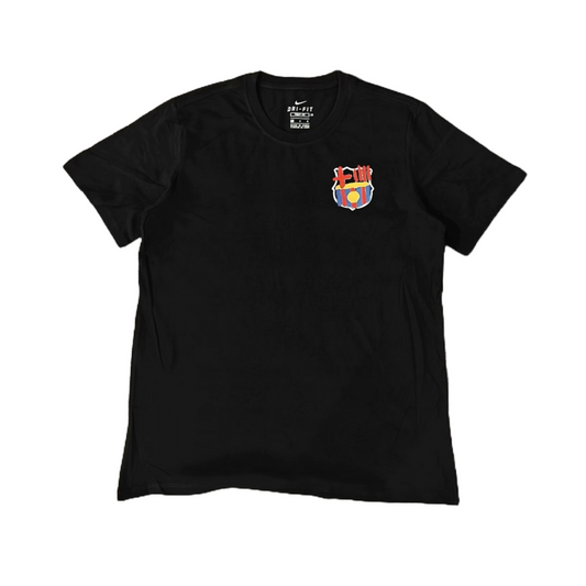 Camiseta de algodón FC Barcelona Tota units fem força negra