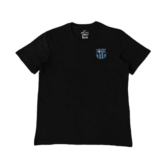 Camiseta de algodón FC Barcelona Blau grana són els colors negra