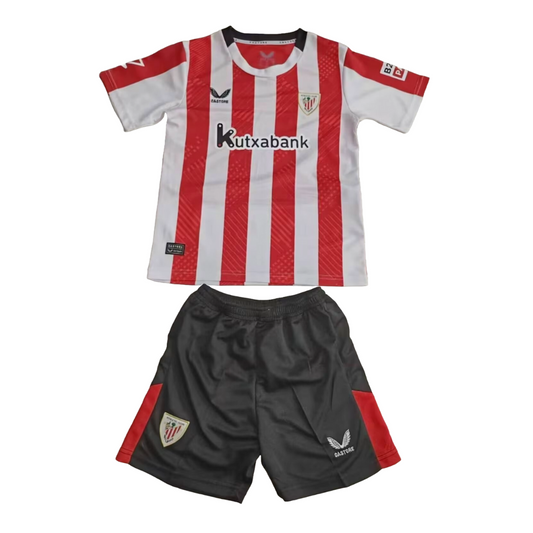 Conjunto infantil Athletic Club 2024/25 1ª Equipación
