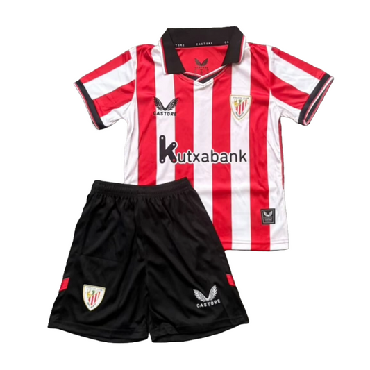 Conjunto infantil Athletic Club 2025/26 1ª Equipación
