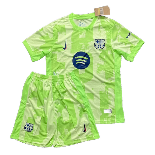 Conjunto infantil FC Barcelona 2024/25 3ª Equipación