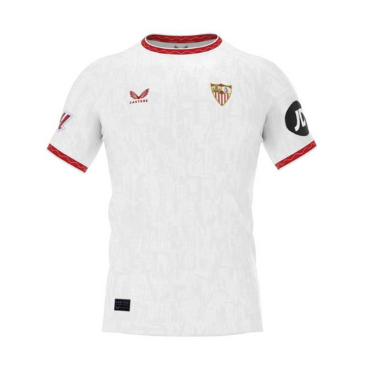 Sevilla FC 1ª equipación 24/25 Sin publicidad
