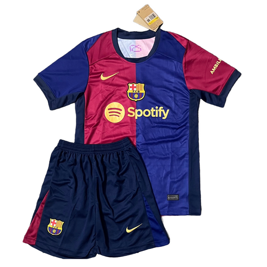Conjunto infantil FC Barcelona 2024/25 1ª Equipación