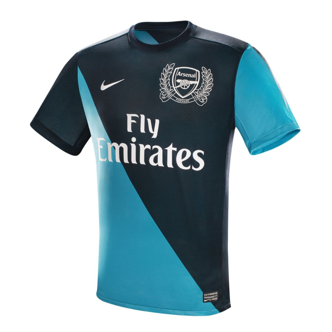 Camiseta Retro Arsenal FC 2011/12 2ª Equipación