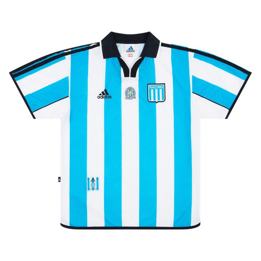Camiseta retro Racing Club de Avellaneda 2000/01 1ª equipación