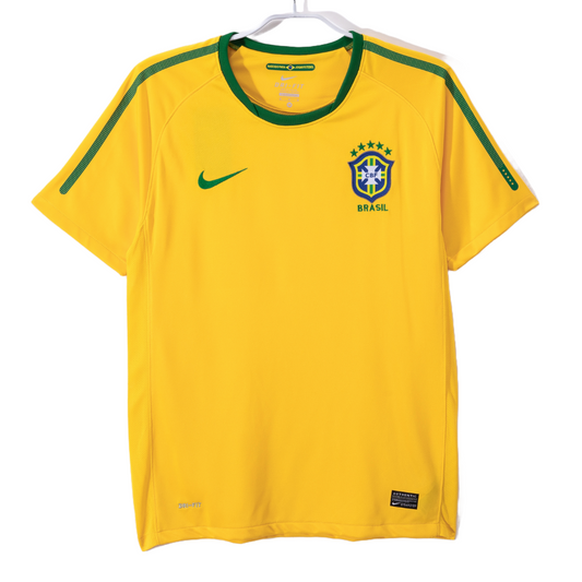 Camiseta Retro Brasil 2010 1ª Equipación