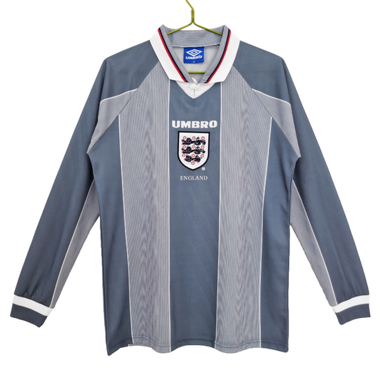 Camiseta Retro manga larga Inglaterra 1996 2ª Equipación