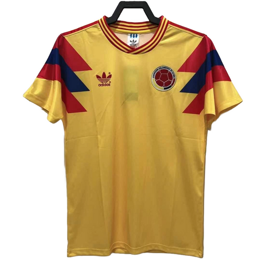 Camiseta Retro Colombia 1990 2ª Equipación