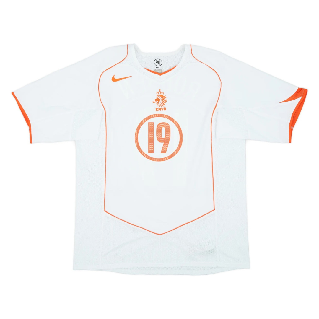 Camiseta Retro Países Bajos 2004 2ª Equipación