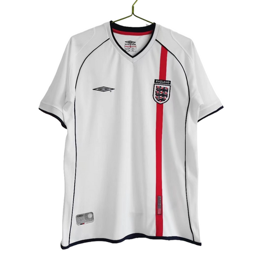 Camiseta Retro Inglaterra 2002 1ª Equipación