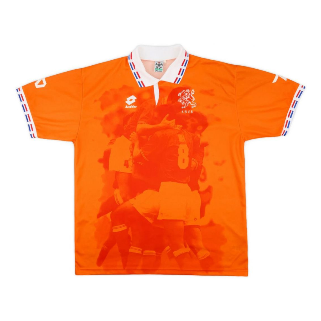 Camiseta Retro Países Bajos 1996 1ª Equipación