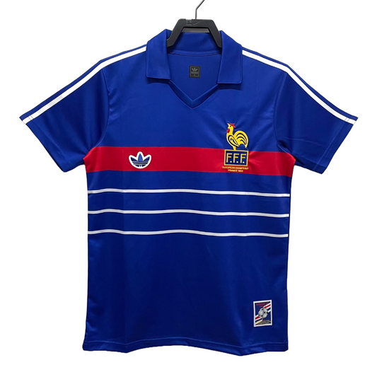 Camiseta Retro Francia 1984 1ª Equipación