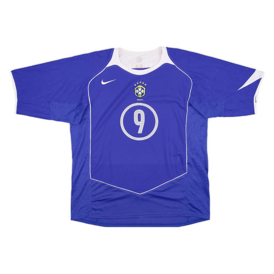Camiseta Retro Brasil 2004 2ª Equipación