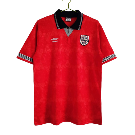 Camiseta Retro Inglaterra 1990 2ª Equipación