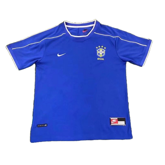 Camiseta Retro Brasil 1998 2ª Equipación