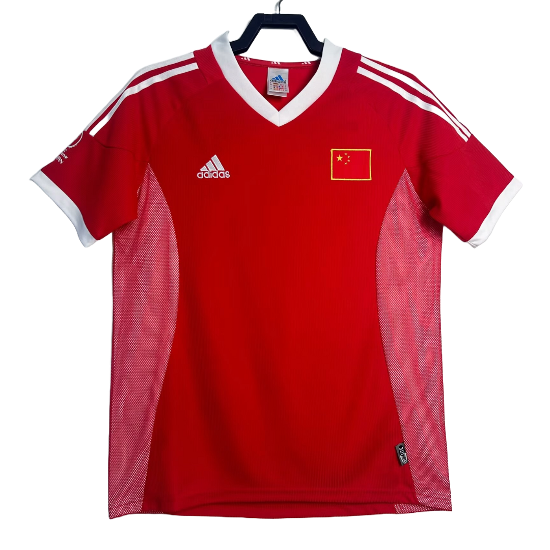 Camiseta Retro China 2002 1ª Equipación
